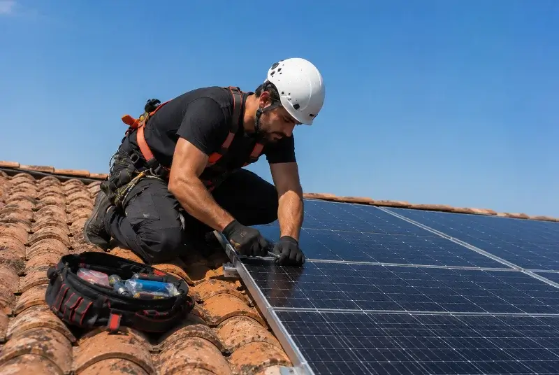 Maintenance et monitoring de panneaux solaires à Caucalières