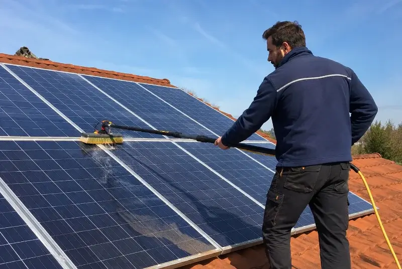 Nettoyage et entretien de panneaux solaires à Caucalières