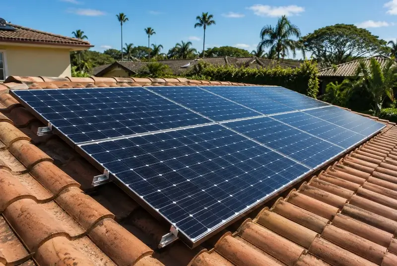 Installation de panneaux solaires à Caucalières