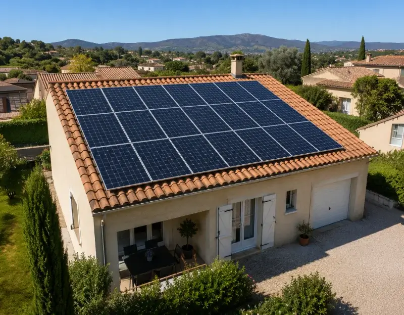 Prime à l'autoconsommation panneaux solaires Caucalières — aide financière de l'État